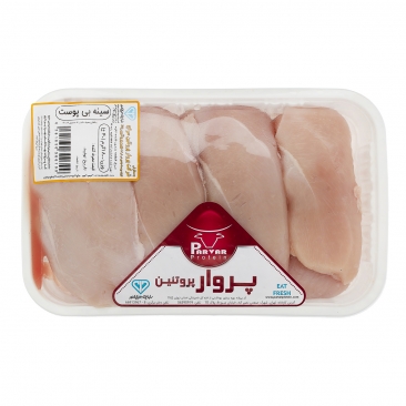 سینه بی پوست مرغ 1800 گرمی پروار پروتئین