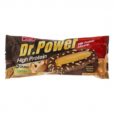 کیک کاکائویی پرتقالی دکتر پاور 60 گرمی شیرین عسل