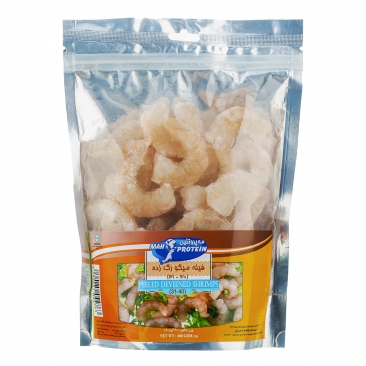 فیله میگو رگ زده (40-31) 400 گرمی مه پروتئین