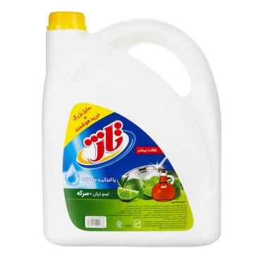 مایع ظرفشویی لیموترش و سرکه 3750 گرمی تاژ