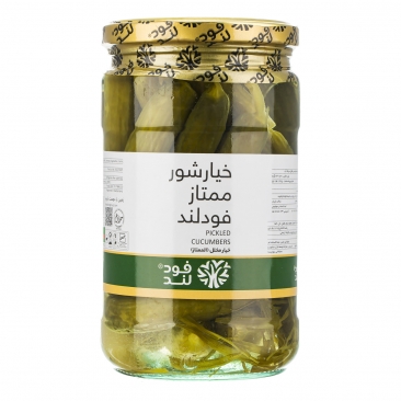 خیار شور 640 گرمی فودلند