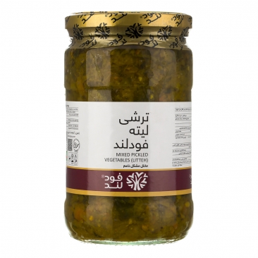 ترشی لیته 670 گرمی فودلند