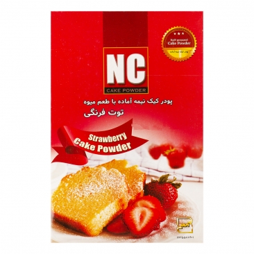 پودر کیک نیمه آماده توت فرنگی 500 گرمی انسی