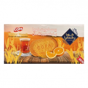 بیسکویت گندم پرتقالی 900 گرمی کوپا