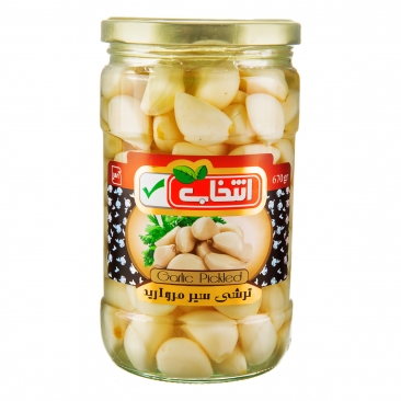 ترشی سیر مروارید 670 گرمی انتخاب