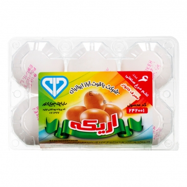 تخم مرغ 6 عددی اریکه