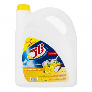 مایع ظرفشویی لیمو+ جوش شیرین 3750 گرمی تاژ