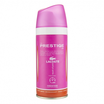 اسپری خوشبو کننده بدن زنانه  LACOSTE  با حجم 150 میلی لیتری پرستیژ
