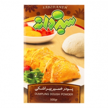 پودر خمیر پیراشکی 500 گرمی سبزدانه