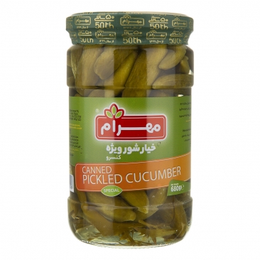خیارشور ویژه 680 گرمی مهرام