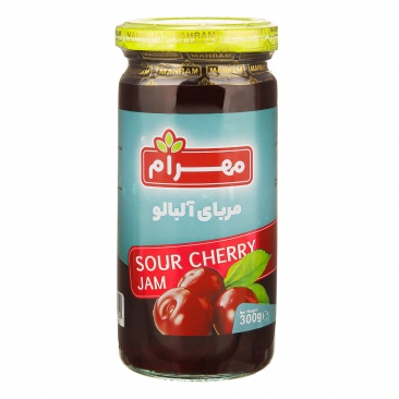 مربا آلبالو 300 گرمی مهرام