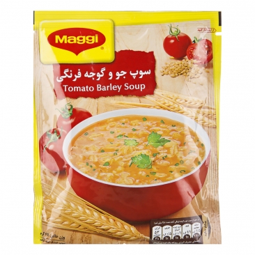 سوپ جو و گوجه فرنگی 65 گرمی مگی