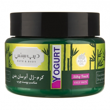 کرم ژل آبرسان بدن مناسب پوست چرب 250 میلی لیتری دیپ سنس
