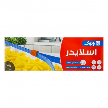کیسه فریزری اسلایدر 30 عددی بادوک