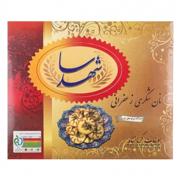 نان شکری زعفرانی 600 گرمی شهدسا