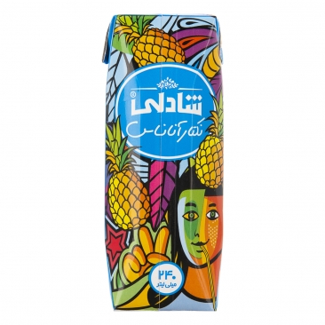 نکتار آناناس 240 میلی لیتری شادلی