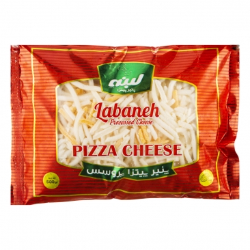 پنیر پیتزا پروسس 500 گرمی لبنه