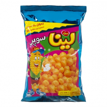 اسنک با طعم پنیر 150 گرمی لینا