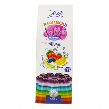 پودر ژله رنگین کمان 400 گرمی فرمند