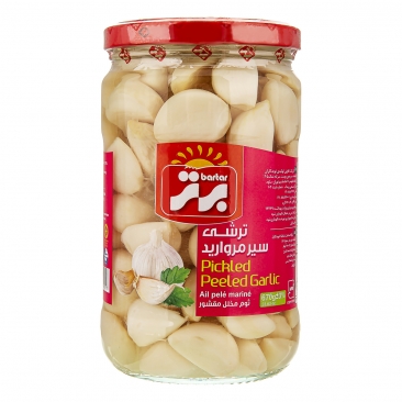 ترشی سیر مروارید 670 گرمی برتر