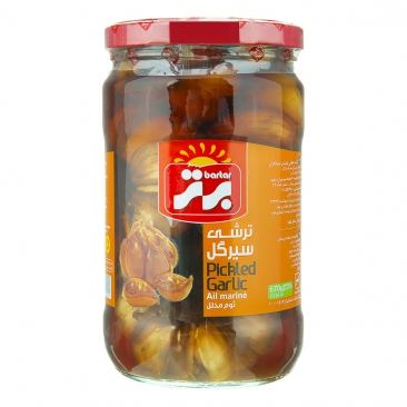 ترشی سیرگل 670 گرمی برتر