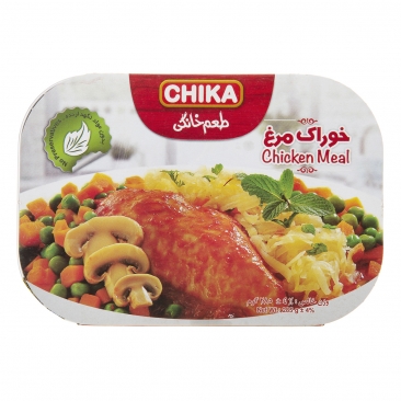کنسرو خوراک مرغ 285 گرمی چیکا
