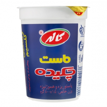 ماست چکیده 7 درصد چربی 500 گرمی کاله