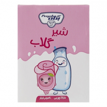 شیر گلاب 200 میلی لیتری پگاه