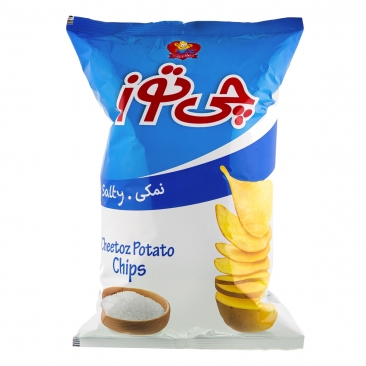 چیپس نمکی 130 گرمی چی توز