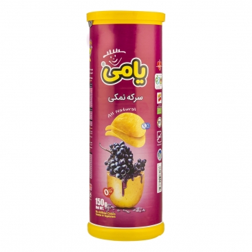 چیپس سرکه نمکی 150 گرمی یامی