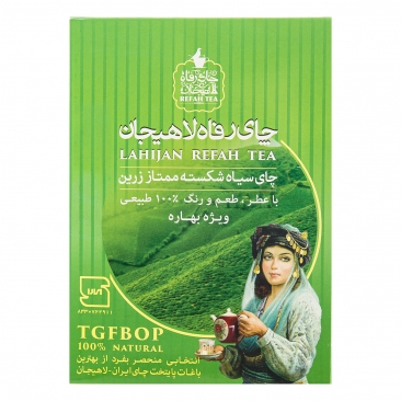 چای شکسته ممتاز زرین 350 گرمی رفاه‌ لاهیجان