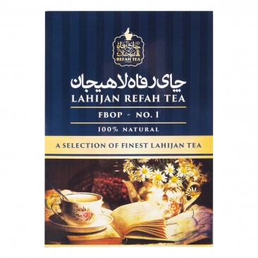 چای سیاه 340 گرمی رفاه لاهیجان