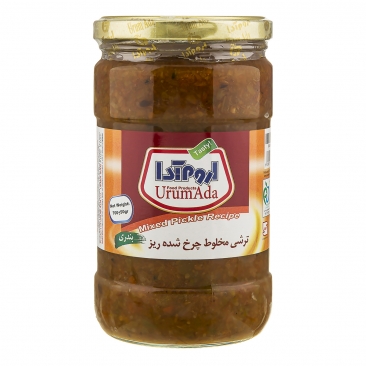 ترشی مخلوط چرخ شده ریز (بندری) 700 گرمی اروم‌آدا