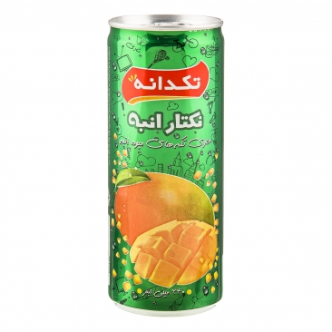 نکتار انبه 240 میلی‌لیتری تکدانه