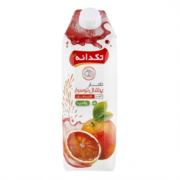 نکتار پرتقال توسرخ 1 لیتری تکدانه