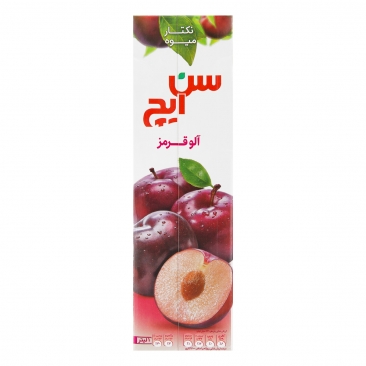 نکتار آلو قرمز 1 لیتری سن ایچ
