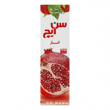 آب انار  1 لیتری سن‌ایچ