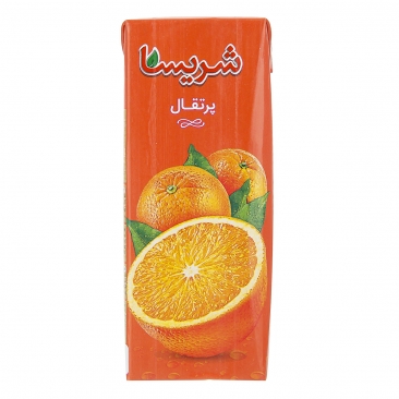 نوشیدنی پرتقال 200 میلی‌لیتری شریسا