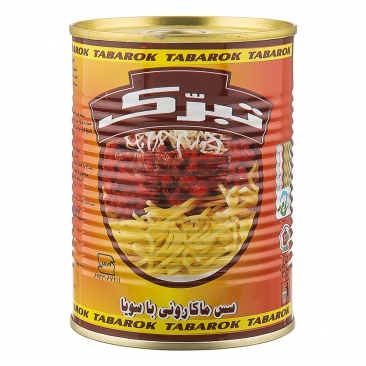 سس ماکارونی با سویا 380 گرمی تبرک