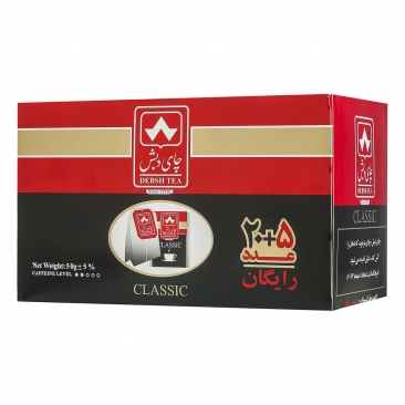 چای سیاه سی تی سی کنیا 25 عددی دبش
