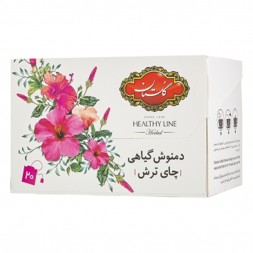 دمنوش گیاهی چای ترش 20 عددی گلستان
