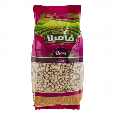 لوبیا چشم بلبلی 900 گرمی فامیلا