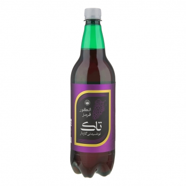 آبمیوه گازدار انگور قرمز 1 لیتری تاک بهنوش