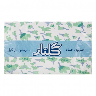 صابون حمام با روغن نارگیل 6 عددی 130 گرمی گلنار