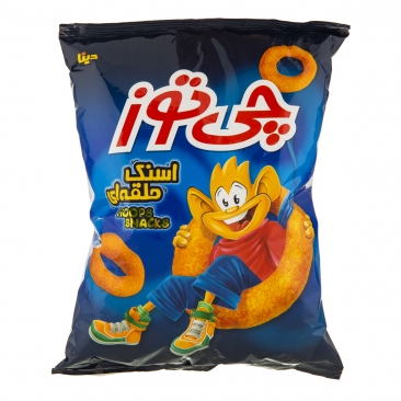 اسنک حلقه‌ای 190 گرمی چی‌توز