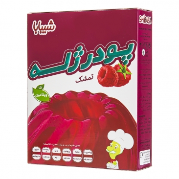 پودر ژله تمشک 100 گرمی شیبابا