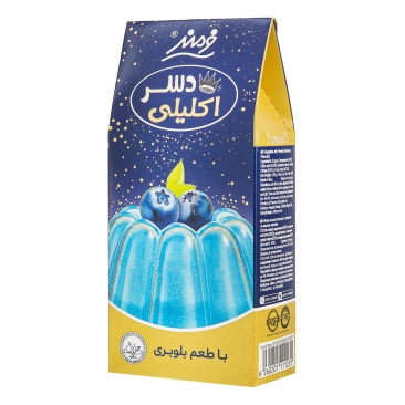 پودر دسر اکلیلی بلوبری 100 گرمی فرمند