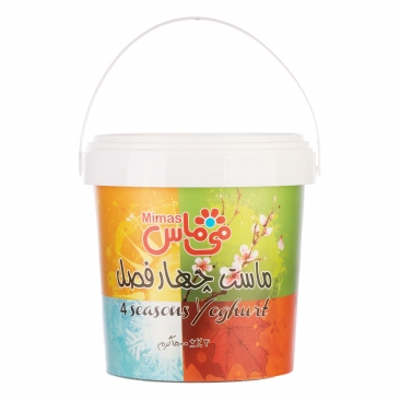 ماست چهار فصل 1500 گرمی می ماس