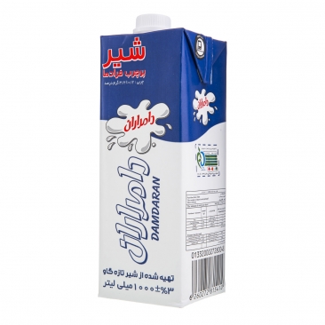 شیر فرادما پر چرب 1 لیتری دامداران
