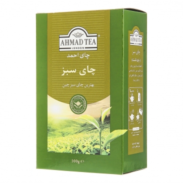 چای سبز 100 گرمی احمد